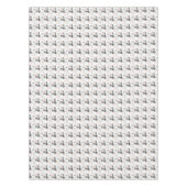 スカンジナビアのスタイルの半円パターン テーブルクロス (正面)