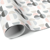 スカンジナビアのスタイルの半円パターン ラッピングペーパー (ロールコーナー)