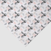 スカンジナビアのスタイルの半円パターン 薄葉紙 (詳細)