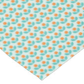 スカンジナビアのスタイルの幾何学的なオレンジパターン テーブルクロス (アングル)