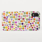 スカンジナビアのスタイルの花模様 Case-Mate iPhoneケース (裏面(横))