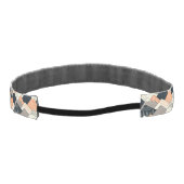 スカンジナビアのスタイル山パターン アスレチックヘッドバンド (裏面)