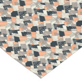 スカンジナビアのスタイル山パターン ショートテーブルランナー (コーナー)