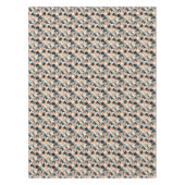 スカンジナビアのスタイル山パターン テーブルクロス (正面)