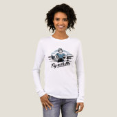 スカンジナビアのスチュワーデス 長袖シャツ トライブレンドTシャツ (正面全体)