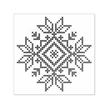 スカンジナビアのスノーフレーク、クリスマス冬の編み物