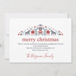 スカンジナビアのフォークアート ダーラホースの写真 クリスマス