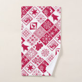 スカンジナビアのプライド バスタオルセット (ハンドタオル)