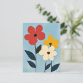 スカンジナビアのミニマル#160 ポストカード (スタンド正面)