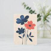 スカンジナビアのミニマル#161 ポストカード (スタンド正面)