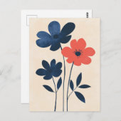 スカンジナビアのミニマル#161 ポストカード (正面/裏面)