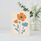 スカンジナビアのミニマル#162 ポストカード (スタンド正面)