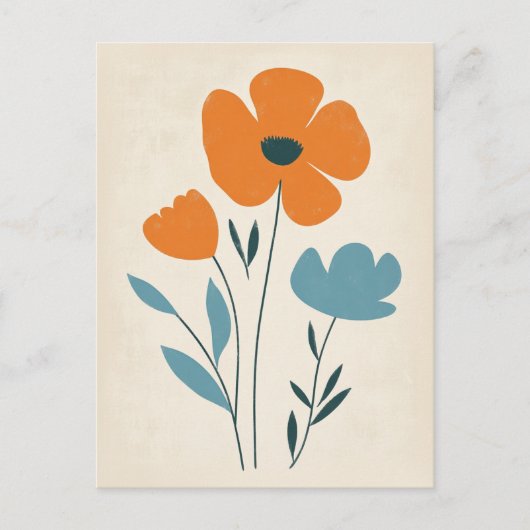 スカンジナビアのミニマル#162 ポストカード (正面)