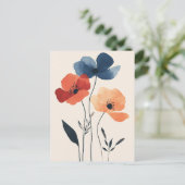 スカンジナビアのミニマル#165 ポストカード (スタンド正面)