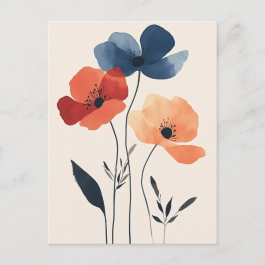 スカンジナビアのミニマル#165 ポストカード (正面)