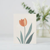 スカンジナビアのミニマル#170 ポストカード (スタンド正面)