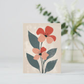 スカンジナビアのミニマル#172 ポストカード (スタンド正面)