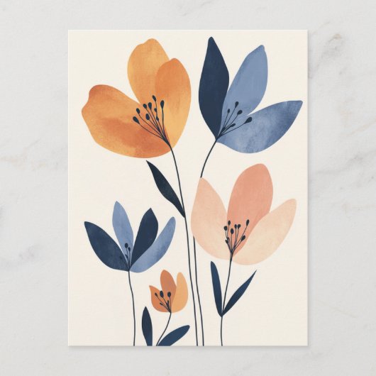 スカンジナビアのミニマル#175 ポストカード (正面)