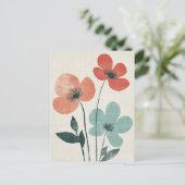 スカンジナビアのミニマル#176 ポストカード (スタンド正面)