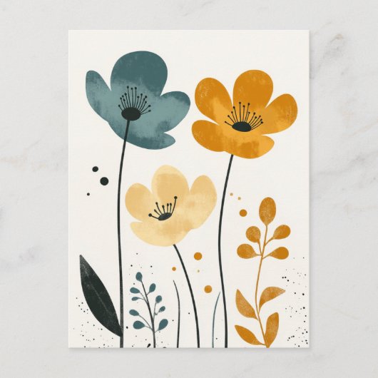 スカンジナビアのミニマル#177 ポストカード (正面)