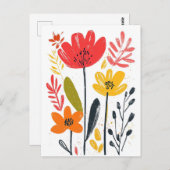 スカンジナビアのミニマル#182 ポストカード (正面/裏面)