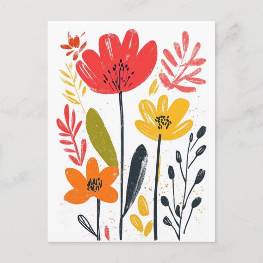 スカンジナビアのミニマル#182 ポストカード (正面)