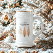スカンジナビアのモミの木 クリスマス ビアグラス ビールジョッキ