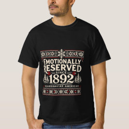 スカンジナビアのユーモア - 感情を抑えて  Tシャツ