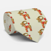 スカンジナビアのユール(キリスト降誕祭)のヤギJulbock ネクタイ (ロール)