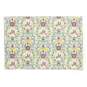 スカンジナビアのローズマリングモノグラムパターン北欧 枕カバー (正面)