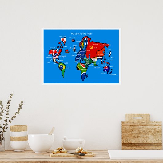 スカンジナビアの世界 ポスター (キッチン)