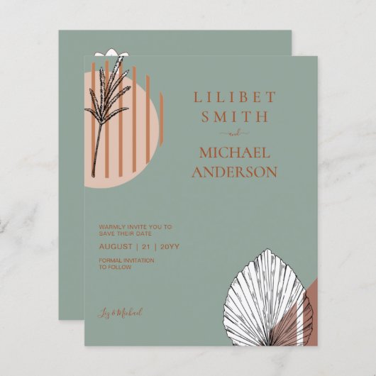 スカンジナビアの日本抽象芸術図形の日付を保存 (正面/裏面)