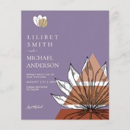 スカンジナビアの日本抽象芸術図形の日付を保存 チラシ