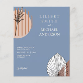 スカンジナビアの日本抽象芸術図形の日付を保存 チラシ