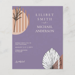 スカンジナビアの日本抽象芸術図形の日付を保存 チラシ