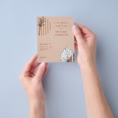 スカンジナビアの日本抽象芸術図形の日付を保存 チラシ (手)