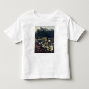 スカンジナビアの景色1670年 トドラーTシャツ