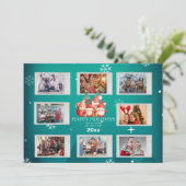 スカンジナビアの水の色クリスマス格言写真 案内状 (スタンド正面)