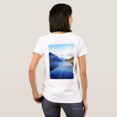 スカンジナビアの美しい Tシャツ (裏面フル)