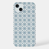 スカンジナビアの花柄 iPhoneケース (裏面)
