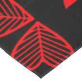 スカンジナビアの赤いクリスマスの鹿 テーブルクロス (アングル)