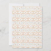 スカンジナビアの醜いセーター赤ちゃんシャワー招待状 招待状 (裏面)