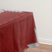 スカンジナビアの雪片の十字のステッチのテーブルクロス テーブルクロス (インサイチュ)