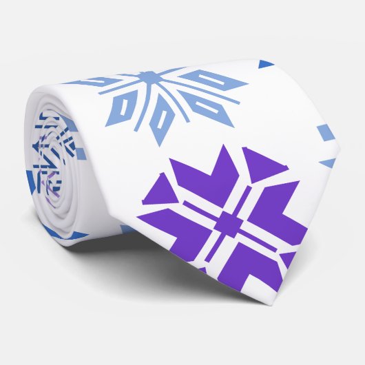 スカンジナビアの雪 ネクタイ (ロール)