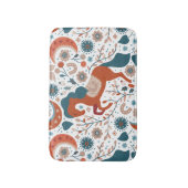 スカンジナビアの馬かわいい バスマット (正面縦)