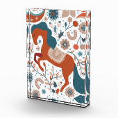 スカンジナビアの馬かわいい フォトブロック (右)