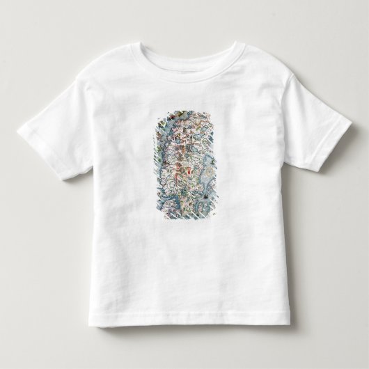 スカンジナビアのCartaのマリーナからの詳細 トドラーTシャツ (正面)
