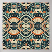 スカンジナビアアールデコ ポスター (正面)