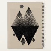 スカンジナビアインスパイアトライアングルデザイン プランナー手帳 (裏面)