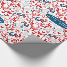 スカンジナビアウッドランドディアウィンタークリスマスフォークアート